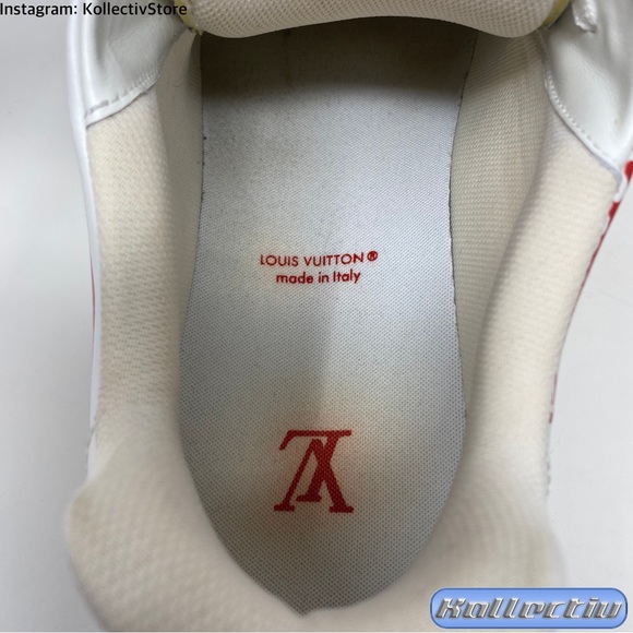 LOUIS VUITTON x Nigo White ‘Heart’ Motif Trainers Size LV10 - Picture 9 of 10